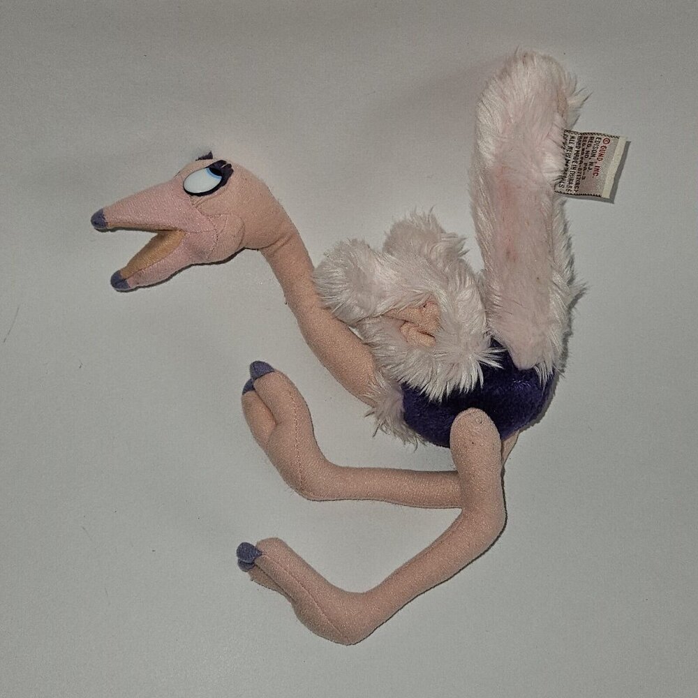 GUND Marbles Ostrich Plush 41511 Pink Purple 8" Stuffed Animal Toy